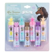 Wholesale - 7pc 0.15oz AFRO UNICORN LIP GLOSS C/P 48, UPC: 193466050990